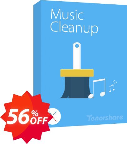 Tenorshare iTunes Music Cleanup for MAC Coupon code 56% discount 