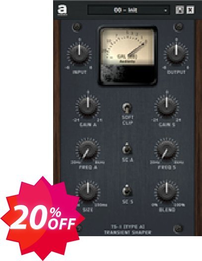 Audiority TS-1 Transient Shaper Coupon code 20% discount 