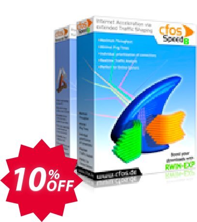 cFos Personal Net + cFosSpeed bundle Coupon code 10% discount 