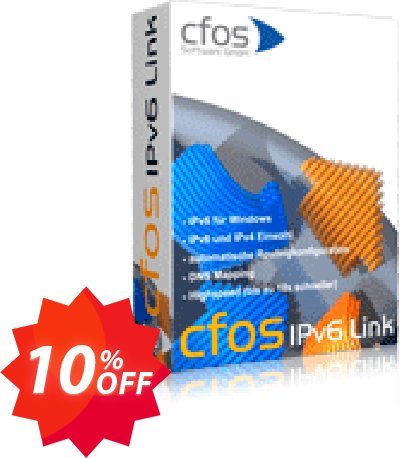 cFos IPv6 Link Coupon code 10% discount 