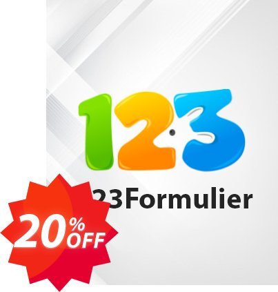 123Formulier Diamant, maandelijks abonnement  Coupon code 20% discount 