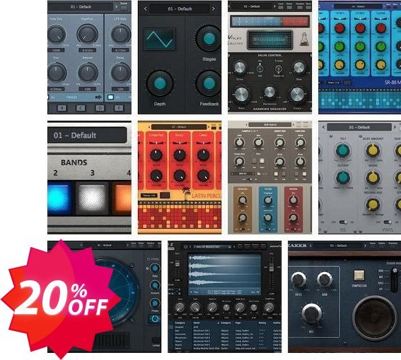 AudioThing Effect Bundle Coupon code 20% discount 