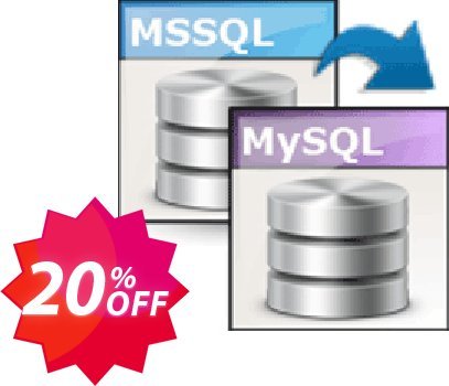 Viobo MSSQL to MySQL Data Migrator Business Coupon code 20% discount 