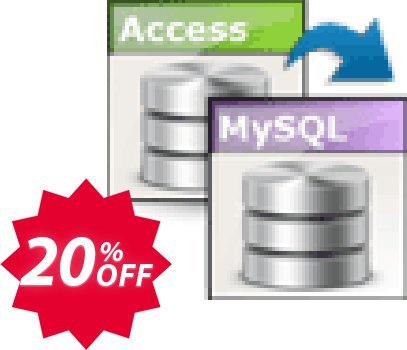 Viobo Access to MySQL Data Migrator Business Coupon code 20% discount 