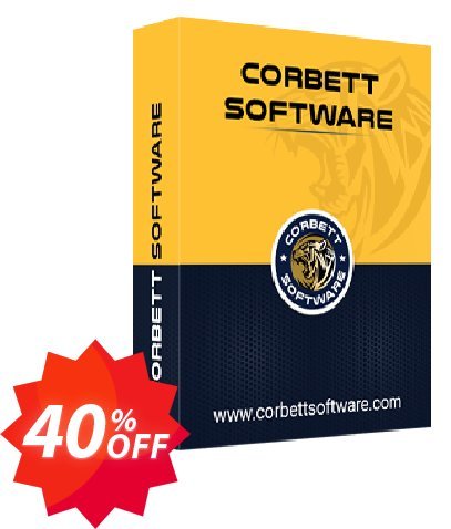 Corbett Backup & Restore Wizard Coupon code 40% discount 