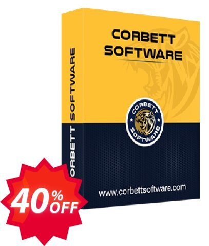 Corbett Backup & Restore Wizard Coupon code 40% discount 