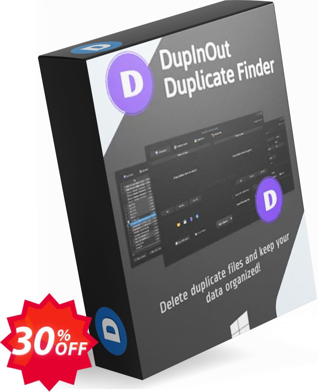 DupInOut Duplicate Finder Coupon code 30% discount 