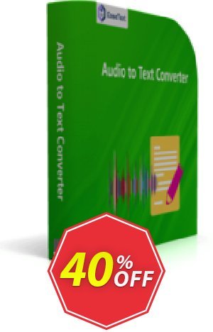 EaseText Audio to Text Converter, Business Edition  Coupon code 40% discount 