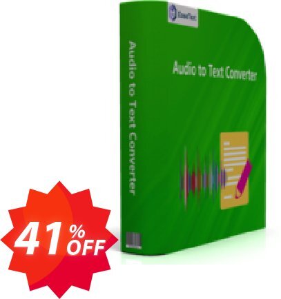 EaseText Audio to Text Converter for MAC, Family Edition  Coupon code 41% discount 