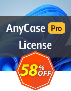AnyCase Pro Lifetime Coupon code 58% discount 