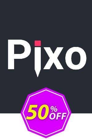 Pixo Premium Service: Medium package Coupon code 50% discount 
