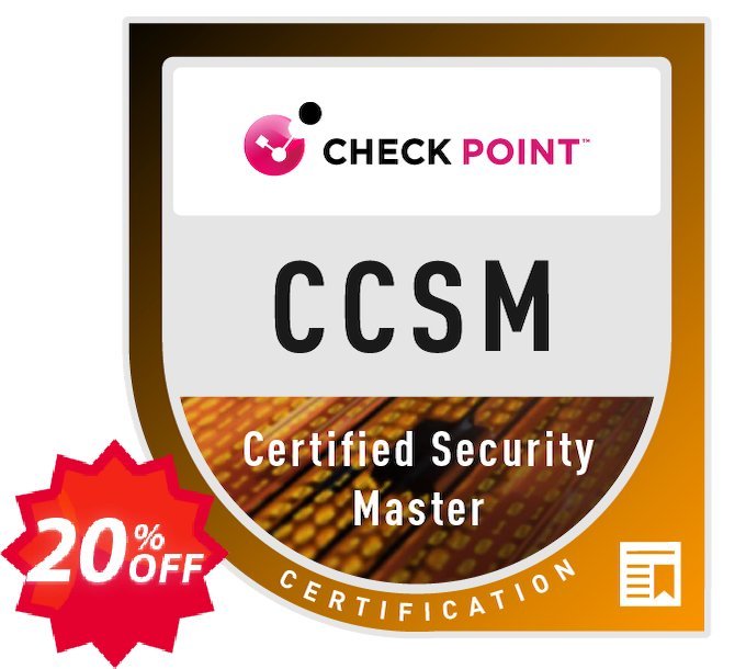 Cybersecurity Boot Camp, CCSA-CCSE EXAMS Coupon code 20% discount 