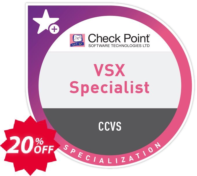 VSX Specialist, CCVS  Coupon code 20% discount 