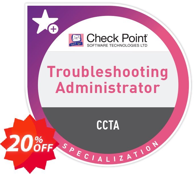 Troubleshooting Administer, CCTA  Coupon code 20% discount 