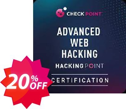 Advanced Web Hacking Coupon code 20% discount 