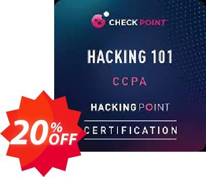Hacking 101 Exam Coupon code 20% discount 