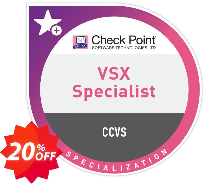 VSX Specialist, CCVS Exam Coupon code 20% discount 