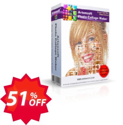 Artensoft Photo Collage Maker Coupon code 51% discount 