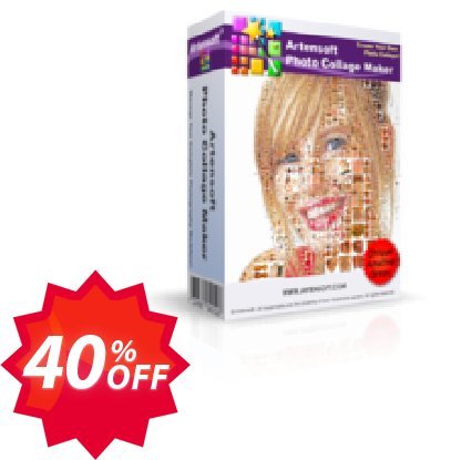 Artensoft Photo Collage Maker - Service Plan Coupon code 40% discount 