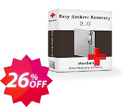 Easy Archive Recovery Coupon code 26% discount 
