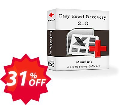 Easy Excel Recovery Coupon code 31% discount 
