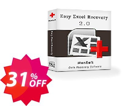 Easy Excel Recovery Coupon code 31% discount 