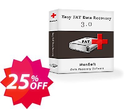 Easy FAT Data Recovery Coupon code 25% discount 