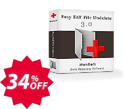 Easy FAT File Undelete Coupon code 34% discount 