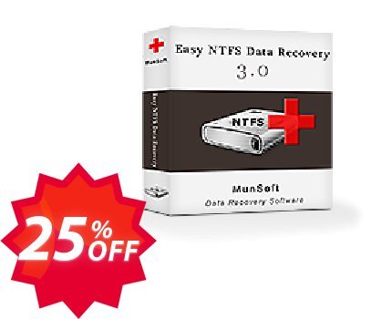 Easy NTFS Data Recovery Coupon code 25% discount 