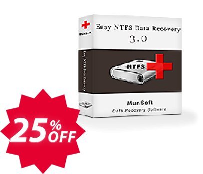 Easy NTFS Data Recovery Coupon code 25% discount 