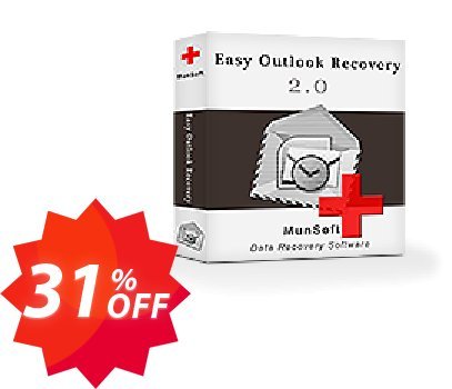 Easy Outlook Recovery Coupon code 31% discount 
