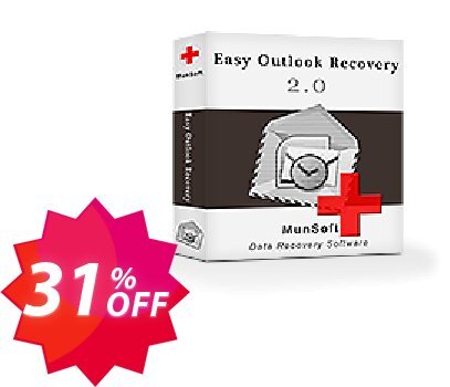 Easy Outlook Recovery Coupon code 31% discount 