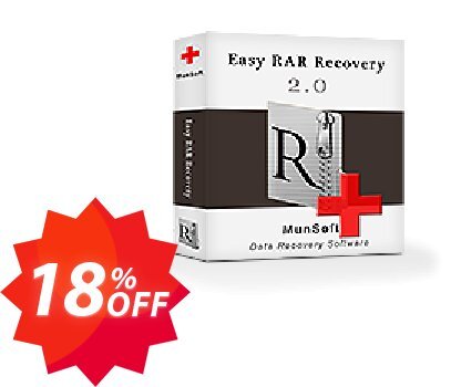 Easy RAR Recovery Coupon code 18% discount 