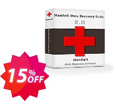 MunSoft Data Recovery Suite, Business Plan  Coupon code 15% discount 