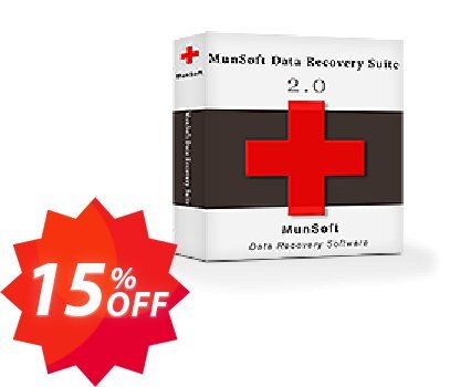 MunSoft Data Recovery Suite, Business Plan  Coupon code 15% discount 