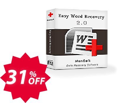 Easy Word Recovery Coupon code 31% discount 