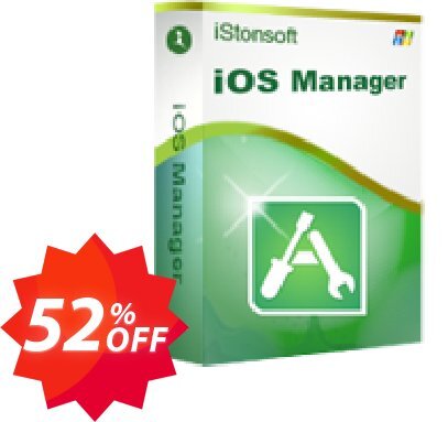 iStonsoft iOS Manager Coupon code 52% discount 