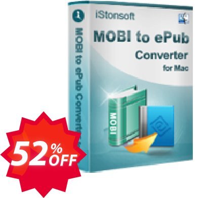 iStonsoft MOBI to ePub Converter for MAC Coupon code 52% discount 