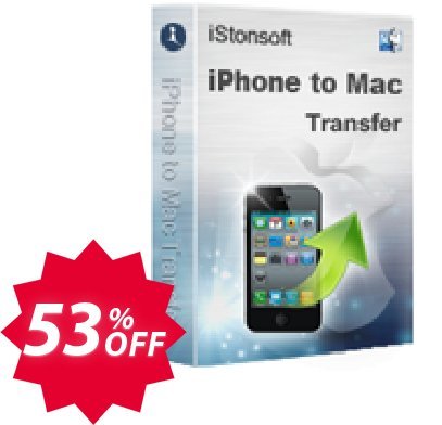 iStonsoft iPhone to MAC Transfer Coupon code 53% discount 