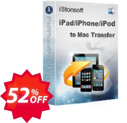 iStonsoft iPad/iPhone/iPod to MAC Transfer Coupon code 52% discount 