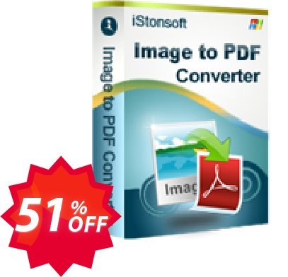 iStonsoft Image to PDF Converter Coupon code 51% discount 