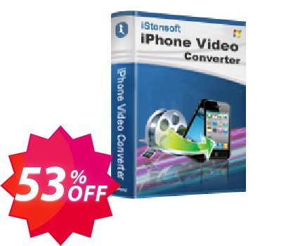 iStonsoft iPhone Video Converter Coupon code 53% discount 