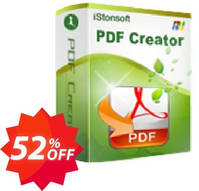 iStonsoft PDF Creator Coupon code 52% discount 