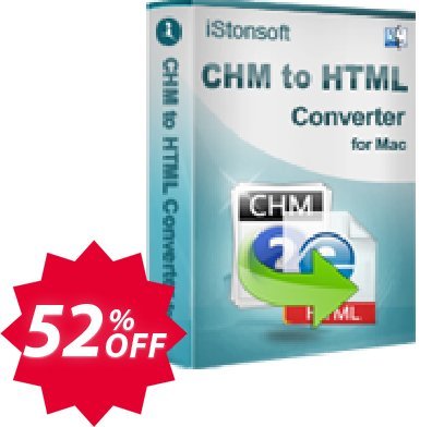 iStonsoft CHM to HTML Converter for MAC Coupon code 52% discount 