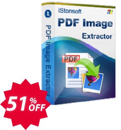 iStonsoft PDF Image Extractor Coupon code 51% discount 