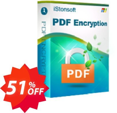 iStonsoft PDF Encryption Coupon code 51% discount 