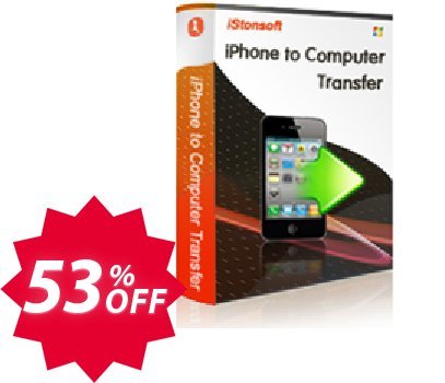 iStonsoft iPhone to Computer Transfer Coupon code 53% discount 