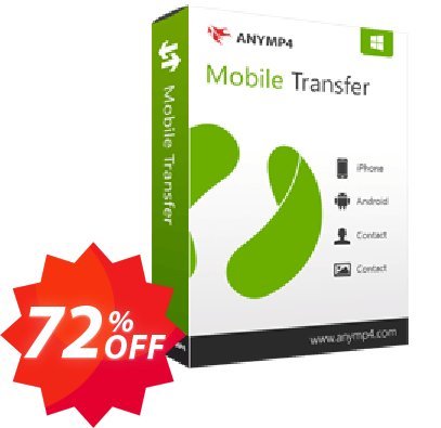 AnyMP4 Mobile Transfer Coupon code 72% discount 