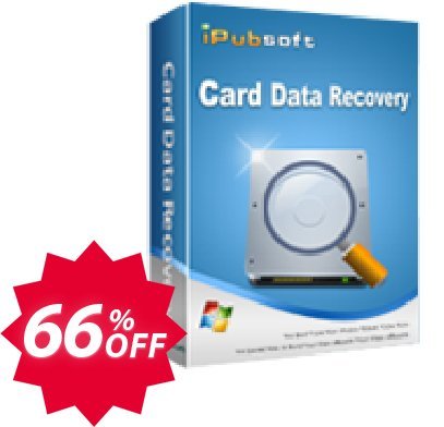 iPubsoft Card Data Recovery Coupon code 66% discount 