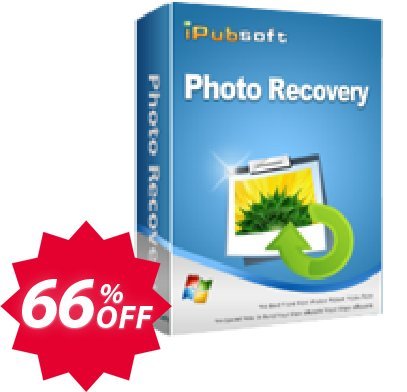 iPubsoft Photo Recovery Coupon code 66% discount 